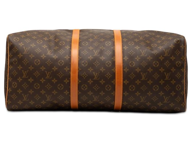 Borsa da viaggio Louis Vuitton Monogram Keepall 60 marrone - vista 3