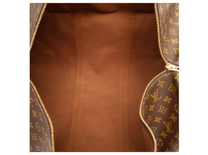 Borsa da viaggio Louis Vuitton Monogram Keepall 60 marrone - vista 4