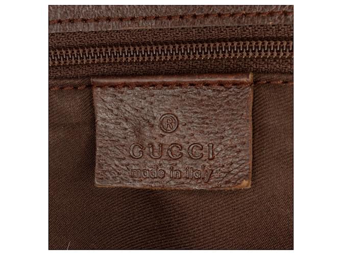 Borsa a tracolla Gucci GG Canvas Eclipse marrone - vista 5
