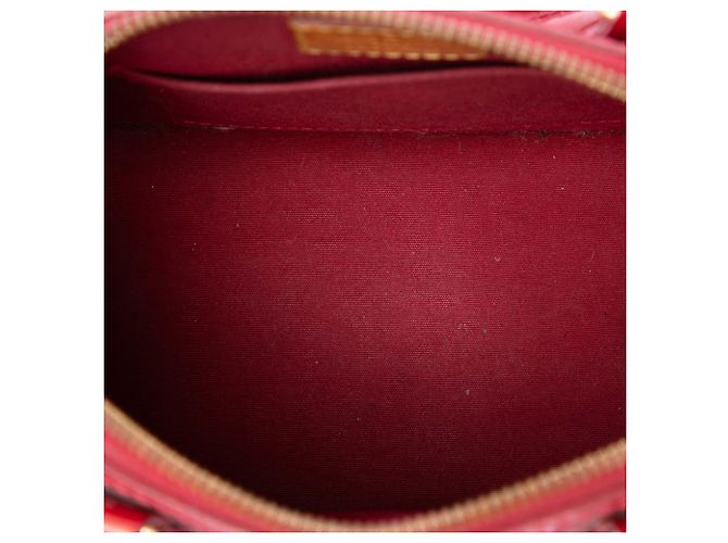 Louis Vuitton Monogram Vernis Alma BB Satchel Rot - Ansicht 4