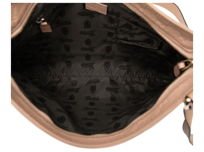 Borsa a tracolla Gucci Guccissima marrone - vista 4