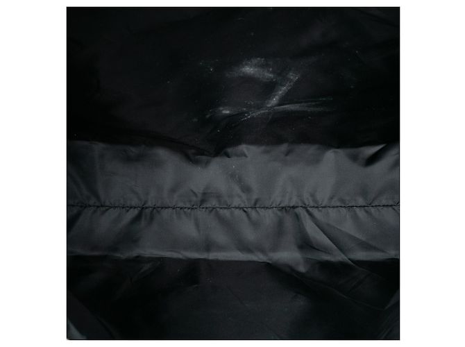 Tote in nylon nero Gucci Diamante Web - vista 4