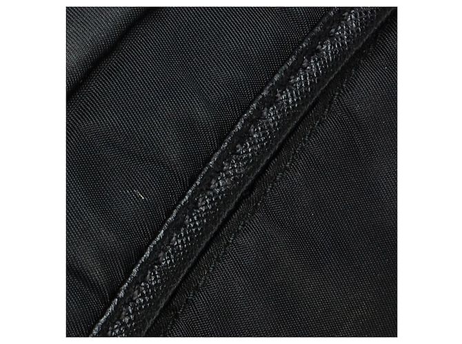 Bolsa Messenger Prada Tessuto preta com fivela Preto - vista 15
