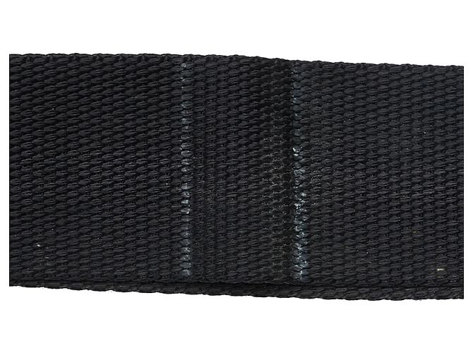 Bolsa Messenger Prada Tessuto preta com fivela Preto - vista 19