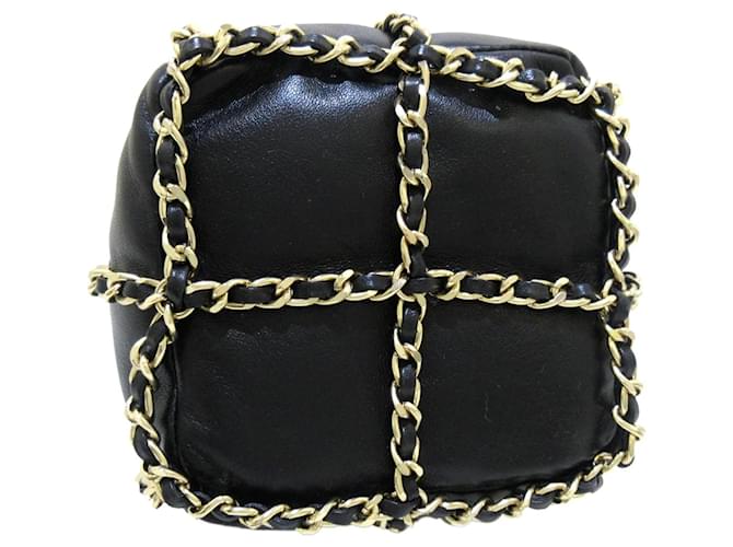 Bucket Chanel CC Nero - vista 4