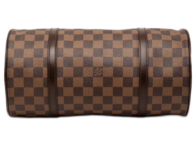 Sac à main Louis Vuitton Damier Ebene Papillon 30 marron - vue 3