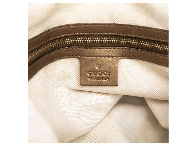 Borsa Gucci GG Lurex Heart Bit marrone - vista 5