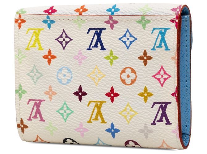 White Louis Vuitton Monogram Multicolore Card Holder - view 2