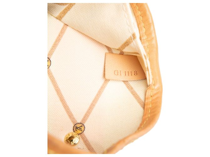Borsa Tote Louis Vuitton Monogram Summer Trunks Neverfull MM marrone - vista 6