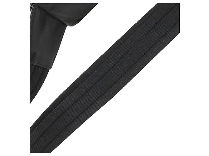 Borsa a tracolla Bottega Veneta in nappa Intrecciato nero - vista 15