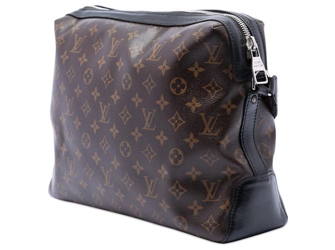 Borsa a tracolla Louis Vuitton Monogram Macassar Torres marrone - vista 2