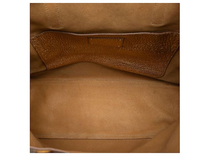Tote Prada Gold Metallic Vitello Daino D'oro - vista 4