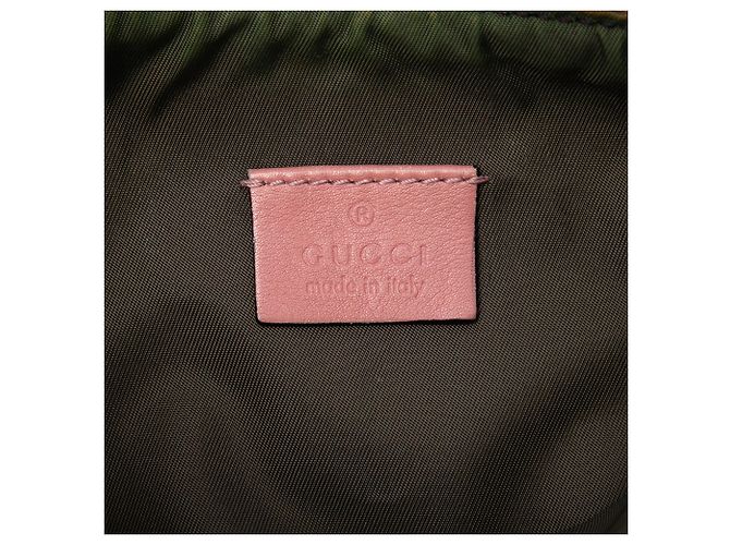 Borsa Gucci GG Canvas Web beige - vista 5