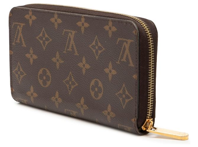 Brauner Louis Vuitton Monogram Zippy Long Wallet - Ansicht 2