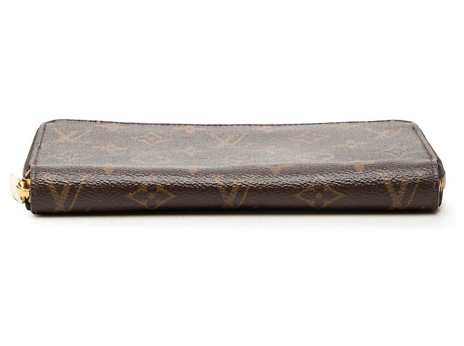 Brauner Louis Vuitton Monogram Zippy Long Wallet - Ansicht 3