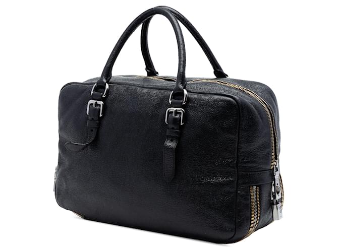 Borsa Bauletto Prada Cervo Lux nera Nero - vista 2