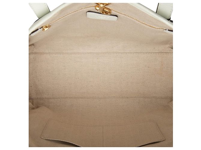 Tote Heritage in pelle bianca LOEWE Bianco - vista 4