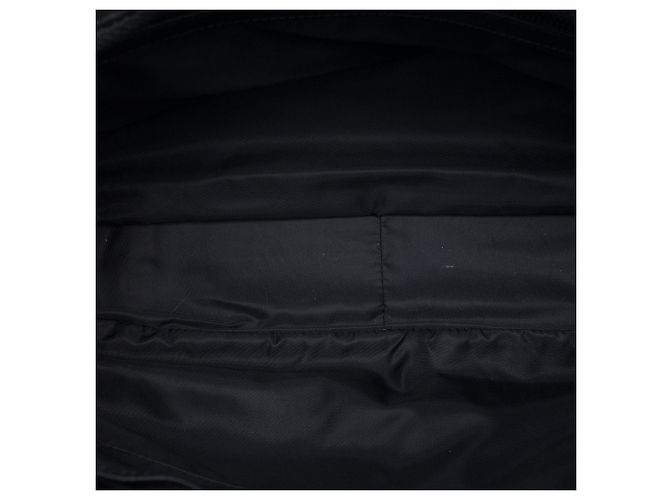 Borsa a tracolla in nylon Burberry Smoke Check grigio - vista 4