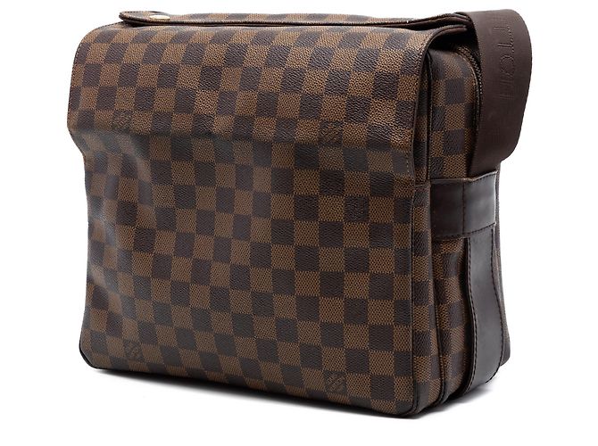 Borsa a tracolla Louis Vuitton Damier Ebene Naviglio marrone - vista 2