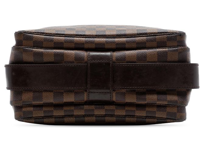 Borsa a tracolla Louis Vuitton Damier Ebene Naviglio marrone - vista 3