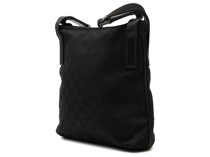 Borsa a tracolla Gucci GG Canvas nera Nero - vista 2