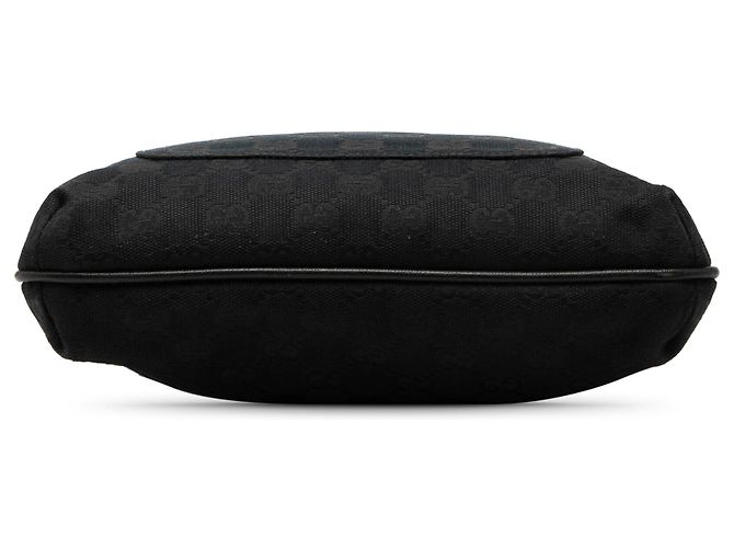 Borsa a tracolla Gucci GG Canvas nera Nero - vista 3