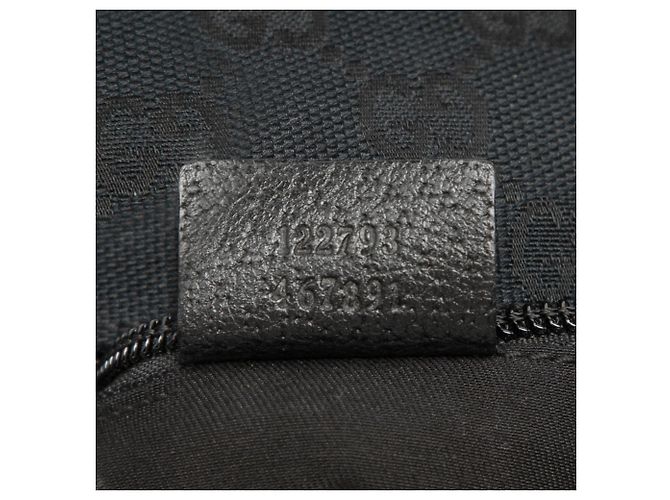 Borsa a tracolla Gucci GG Canvas nera Nero - vista 6