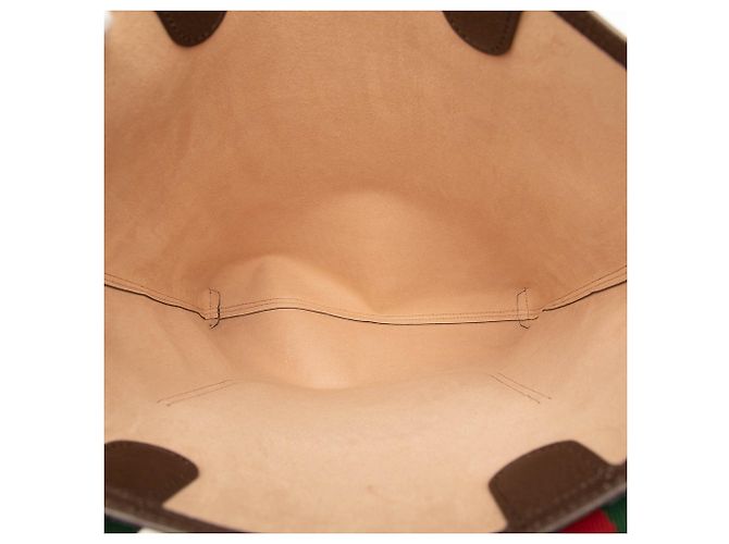 Tote Gucci GG Supreme Web Ophidia beige - vista 4
