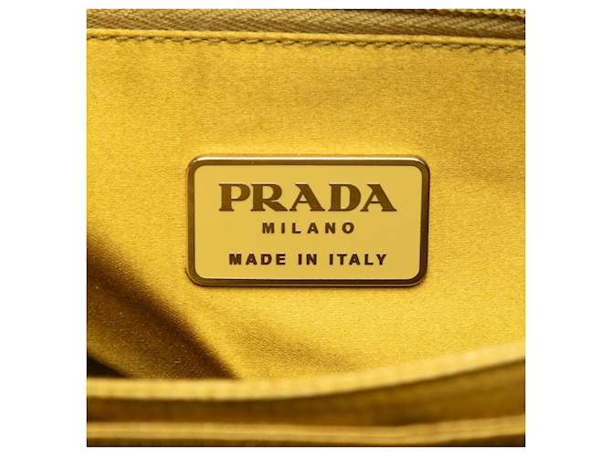 Beiger Prada Canvas Tote - Ansicht 5