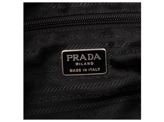 Schwarze Prada Tessuto Handtasche - Ansicht 5
