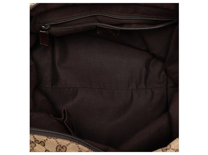 Tote Gucci GG Canvas Web beige - vista 4