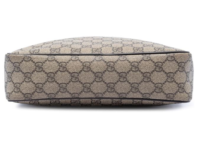 Borsa a tracolla Gucci GG Supreme beige - vista 3