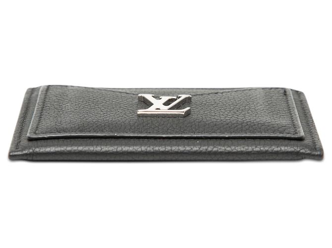 Schwarzer Louis Vuitton Lockme Kartenhalter aus Kalbsleder - Ansicht 3