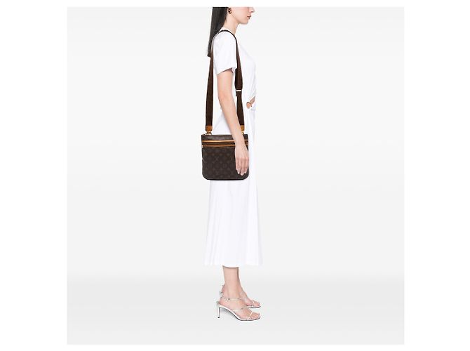 Louis Vuitton Monogram Bosphore Umhängetasche braun - Ansicht 7