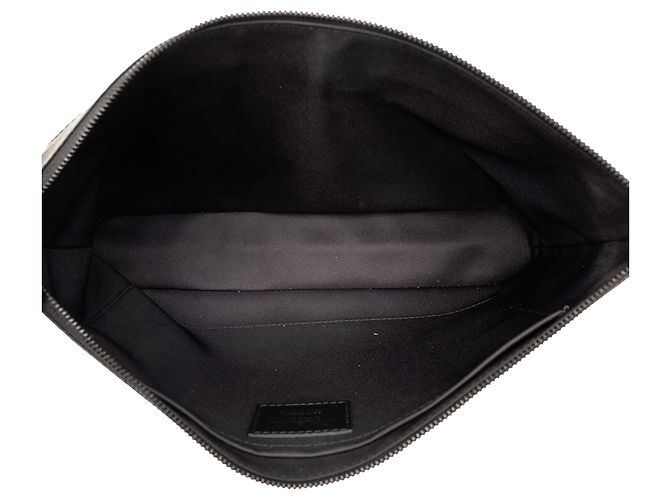 Clutch Louis Vuitton Monogram Glaze Cosmos Marrone - vista 4