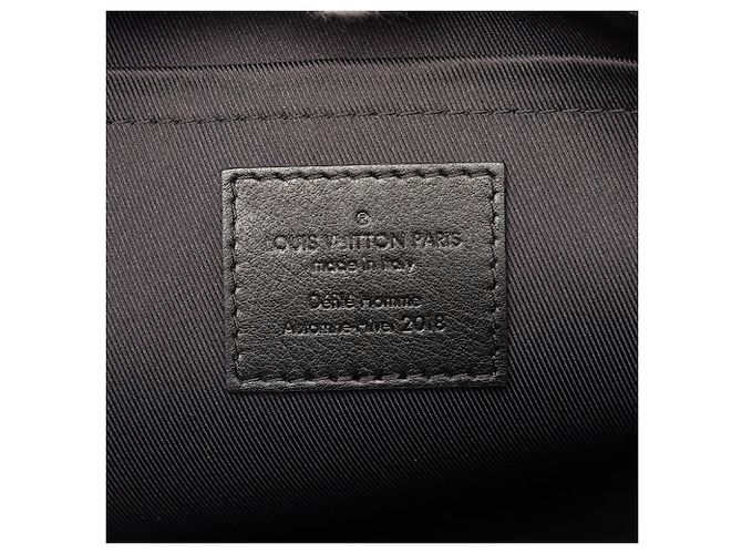 Clutch Louis Vuitton Monogram Glaze Cosmos Marrone - vista 5