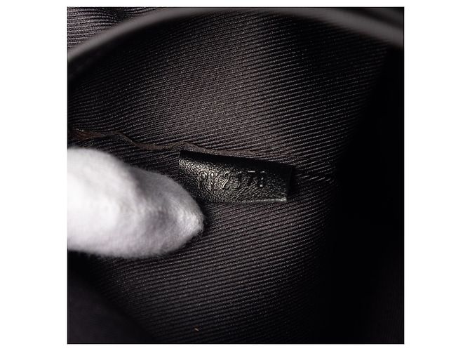 Clutch Louis Vuitton Monogram Glaze Cosmos Marrone - vista 6