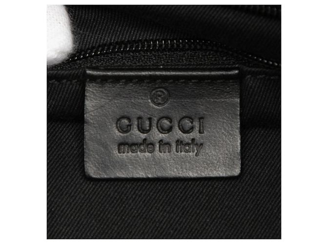 Borsa a tracolla Gucci GG Canvas nera Nero - vista 5