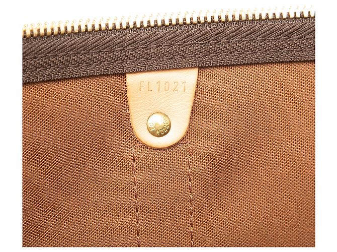 Borsa da viaggio Louis Vuitton Monogram Keepall 55 marrone - vista 6