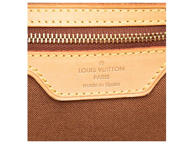 Borsa a tracolla Louis Vuitton Monogram Abbesses marrone - vista 5
