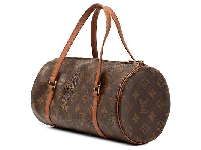 Borsa Louis Vuitton Monogram Papillon 26 marrone - vista 2