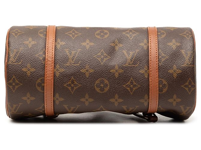 Borsa Louis Vuitton Monogram Papillon 26 marrone - vista 3
