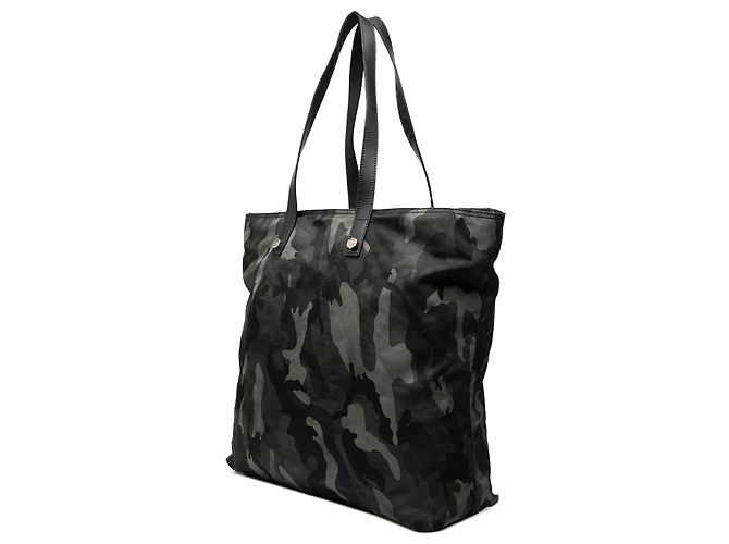 Tote Prada Tessuto Camouflage Gris - vista 2