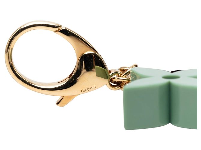 Portachiavi e charm per borsa Monogram Play Time in resina verde Louis Vuitton - vista 4