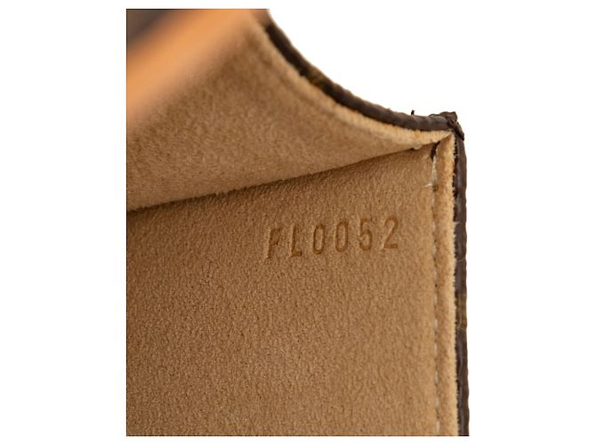 Borsa a tracolla Louis Vuitton Monogram Pochette Florentine marrone - vista 6