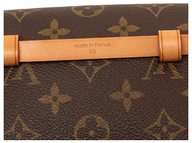 Borsa a tracolla Louis Vuitton Monogram Pochette Florentine marrone - vista 7