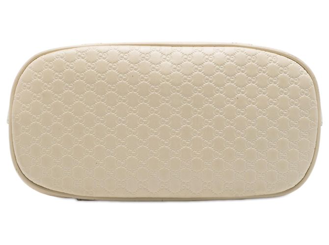 Borsa Gucci Mini Microguccissima Dome bianca Bianco - vista 3