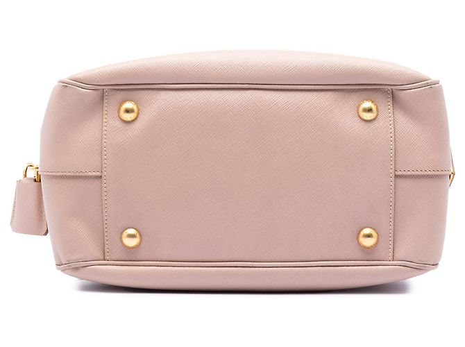 Borsa Bauletto Prada Small Saffiano Square Rosa - vista 3