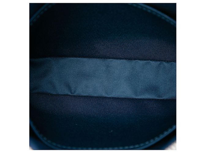 Borsa a tracolla Louis Vuitton Taiga Anton blu - vista 4