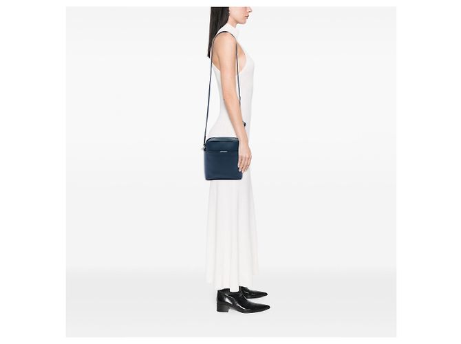 Borsa a tracolla Louis Vuitton Taiga Anton blu - vista 6
